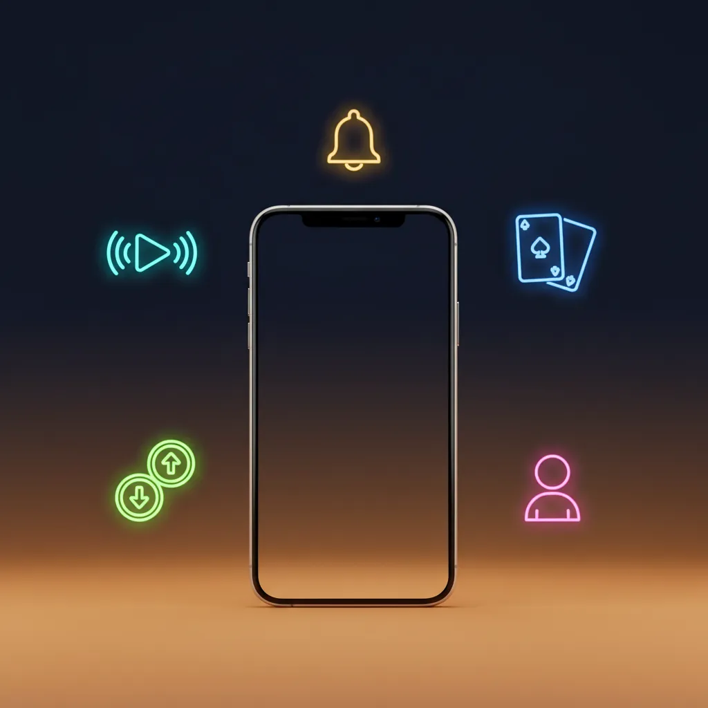 Nine Casino app screens showing casino, live sports betting with sticky betslip, UK payments, cash out and profile limits.