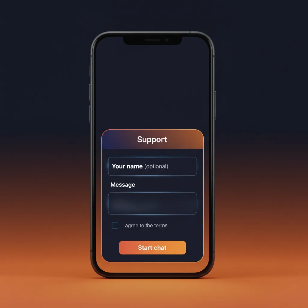 Graphic showing Nine Casino mobile login steps: open app, tap Log In, use email or Face ID/Touch ID; reset password option.
