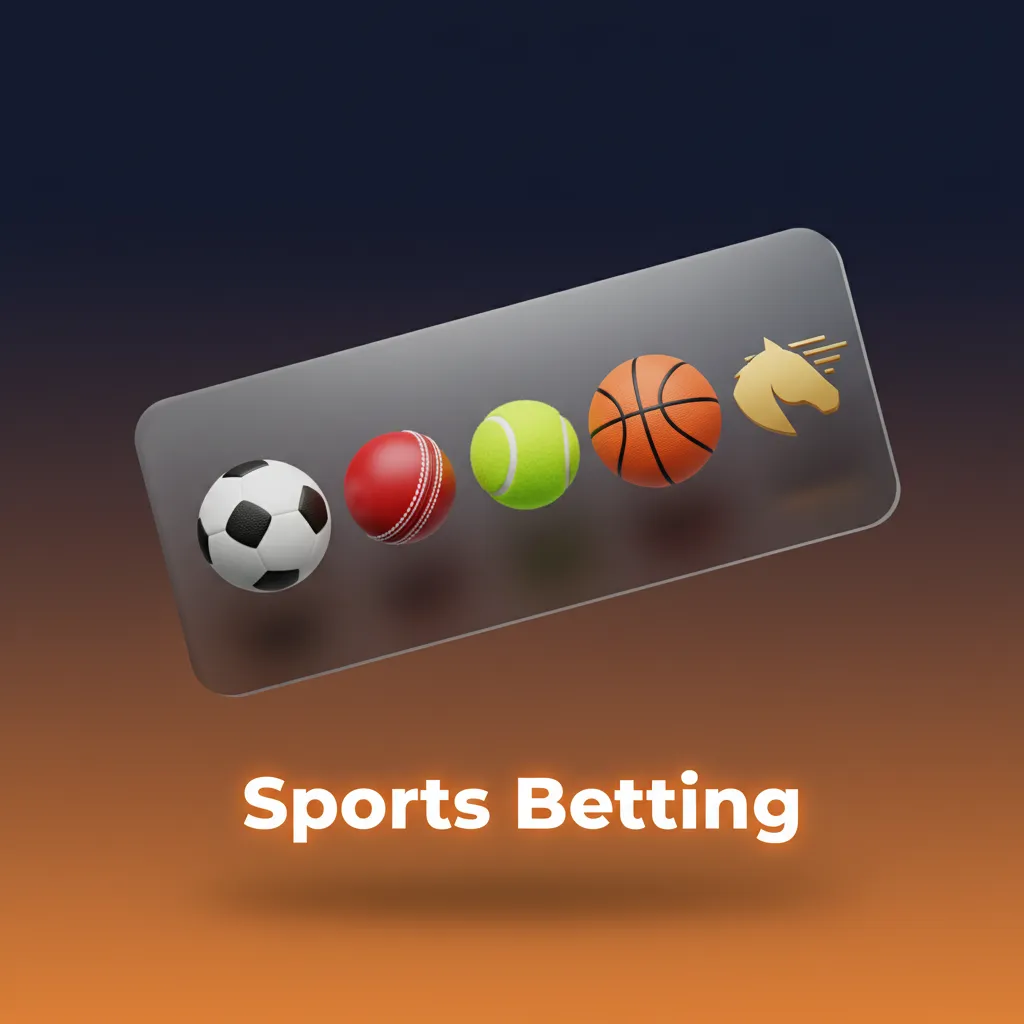 Sports betting: pre-match and in-play on 35+ sports like football, horse racing, tennis; singles, multiples, system bets.