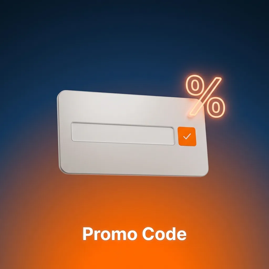Promo code entry interface showing active bonus codes WELCOME400 and RELOAD50 with validity periods and redemption steps.